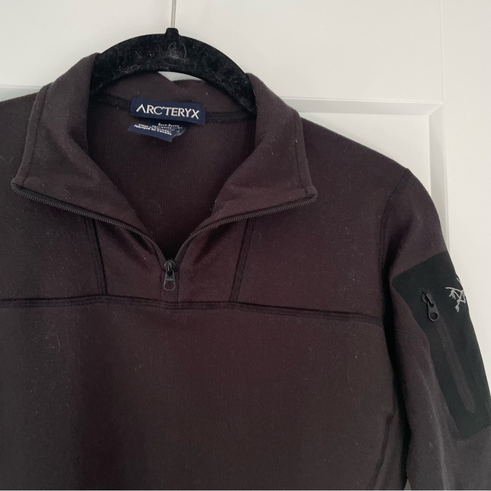 Arc'teryx Rho LT Zip Neck Top - Picture 2 of 8